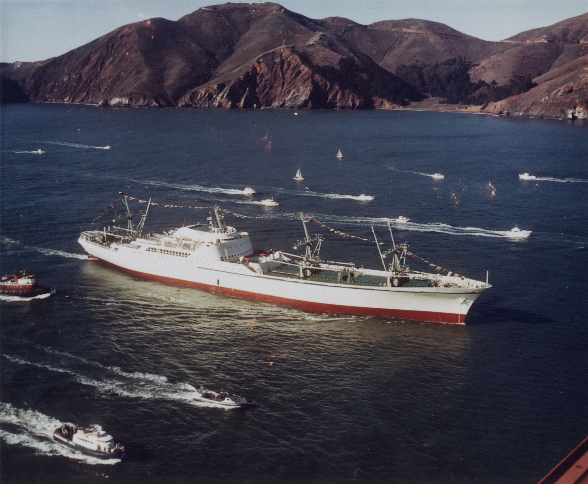 NS Savannah en route to 1962 World's Fair